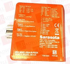 Детектор дорожных петель Артикул VEK MNE1-R24-B-PEEK-10-30V от производителя PEEK TRAFFIC