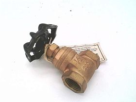 Задвижка латунная литая WAXMAN 1/2" для стальных труб