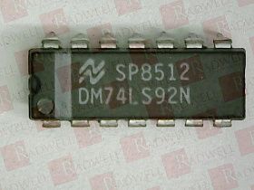 Интегральная микросхема Артикул DM74LS92N от производителя NATIONAL SEMICONDUCTOR