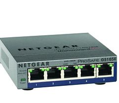 Коммутатор NETGEAR ProSafe Plus GS105E 5-портовый