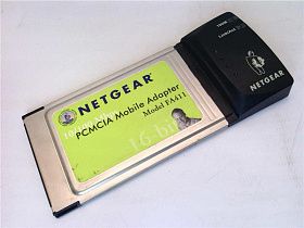 Сетевой адаптер NETGEAR FA411 PCMCIA 10/100 Мбит/с
