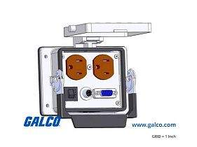 Mencom DP-DB9-8M-R-32