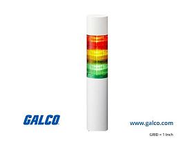 Patlite LR6-3M2WJBW-RYG