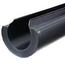 Чувствительная кромка безопасности Miller Edge ME123BK-2U-04 для вертикальных ворот, 1.2 м