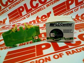 Клеммная колодка QT-1.5-PE Phoenix Contact, DIN-рейка, 22-16 AWG, зелено-желтая