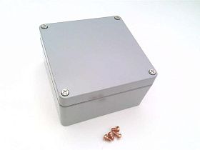 Шкаф электротехнический SPELSBERG AL1616-9, 160x160x90 мм, серый