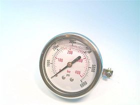 Манометр DYNAMIC FLUID COMPONENTS CF1P-420B, 0-6000 PSI, 2.5", 1/4" NPT