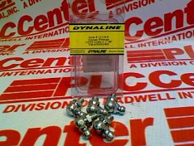 Фитинг смазочный угловой 90° 6 мм, комплект 5 шт DYNALINE