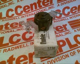 Розетка электрическая RODALE 20A 125/250В черная одинарная