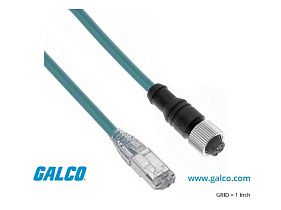 Mencom MDE45PB-4FSP-RJ45S-3M