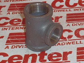 Тройник редукционный чугунный оцинкованный 1-1/4"x1-1/4"x1"