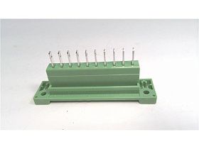 Клеммная колодка DFK-MSTB 2,5/9-G-5,08 Phoenix Contact проходная 9-контактная зеленая