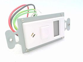 Цифровой настенный таймер-выключатель WATT STOPPER TS-200-W, белый