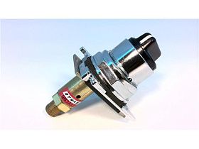 Селекторный переключатель RS-1170 DYNAMCO металлический черный с белой вставкой