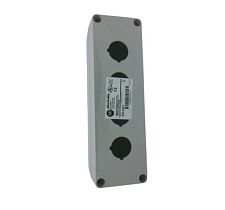 Корпус для кнопок Allen Bradley 800H-4HZ4C, 4 отверстия 30 мм, серый