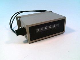 Счетчик электрический VEEDER ROOT 744396-013, 24В DC, 6 цифр, с кнопкой сброса