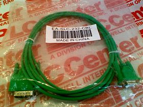 Кабель EA-SLC-232-CBL с разъемами 15-pin D-shell Male на 9-pin D-shell Female