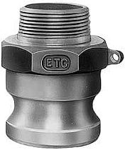 Адаптер кулачковый F-типа 3"x4" NPT алюминиевый EVER-TITE 33040FAL