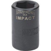 Торцевая головка Armstrong 3/8", 6-гранная, привод 3/8"