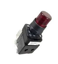 Кнопка выключателя Allen Bradley 800H-QRBH2R красная с подсветкой 24В AC/DC