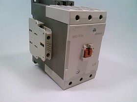 Контактор LSIS MC75A-30-11-K7-L-E, 75А, 120В AC, 3P, 1НО+1НЗ