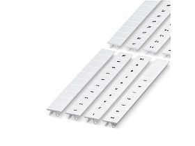 Маркерная лента ZACK для клеммных колодок 41-50, белая, 10.2 мм