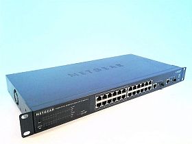 Коммутатор NETGEAR FS726TP ProSafe Smart Switch 24-порта 10/100 Мбит/с PoE