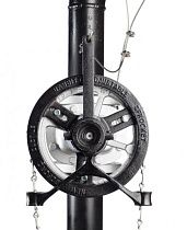 Блокировочный клапан CIRGSW-2 BABBITT с чугунным маховиком 7-3/4"-9" и цепным приводом 2"