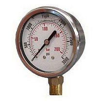 Манометр пневматический Dynamic Fluid Components CF-1P-070-A, 1000 PSI