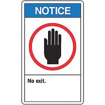 ACCUFORM SIGNS AF4KAA