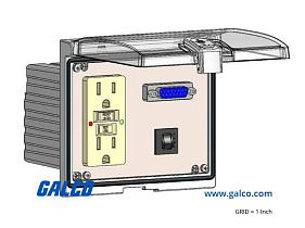 Mencom LP3-GF-DB15-R