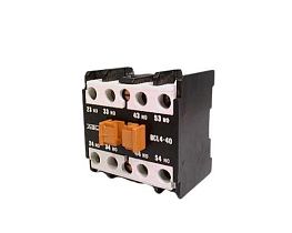 Блок вспомогательных контактов BCL4-40, 4 полюса NO, 600V AC