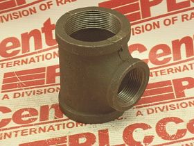 Тройник редукционный чугунный оцинкованный 2"x2"x1-1/4"