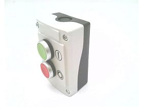 Станция управления двухкнопочная BACO CONTROLS LBX20120, зеленый/красный, IP66