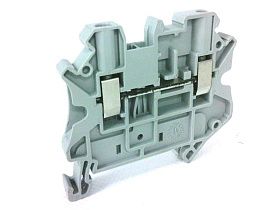 Клемма проходная винтовая UT 4-MTD Phoenix Contact, 800В/32А, 6.2мм, серая