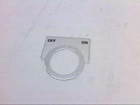 Табличка-легенда круглая OFF-ON Siemens 52NL26