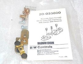 20-033800 Контактный набор от BW CONTROLS