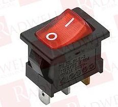 Миниатюрный клавишный выключатель Артикул RL-33-11/N-H-2-GR/BK-P4-1 от производителя M2B TECHNOLOGIES