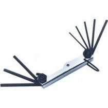 Набор складных шестигранных ключей APEX TOOLS 56067, 9 предметов