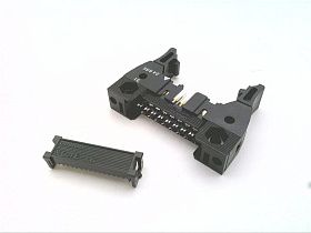 Разъем штекерный Omron XG4E-1631, 16 контактов, 2 ряда, шаг 2.54мм