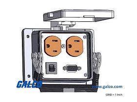 Mencom DHDP-DB9-R-32