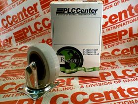 Колесо поворотное серое 3" (75 мм)