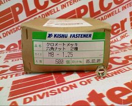 Гайка / болт / шатун / шайба Артикул M8-1.25 от производителя KISHU FASTENER