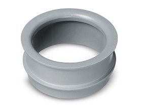 Концевой колокол ПВХ серый 1-1/2" Carlon E997H