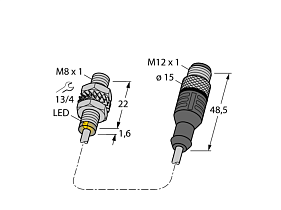 Turck BI2-EG08K-AG41X-0.3-RS4.2T/S1589
