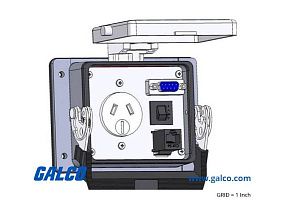 Mencom DAS-DB9-RJ45-R-32