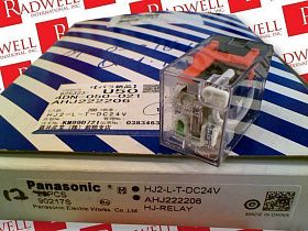 Реле / розетка Артикул HJ2-L-T-DC24 от производителя MATSUSHITA ELECTRIC