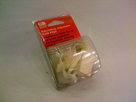 Клипсы для кабеля GKK-1550 белые 1/2", 4 шт