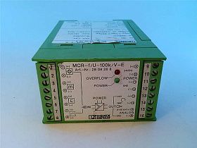 Преобразователь частоты Phoenix Contact MCR-F/U-100K/V-E, 24В DC, 75мА