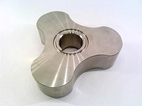 Ротор трехлопастной 117506 из сплава 88 для насосов Waukesha